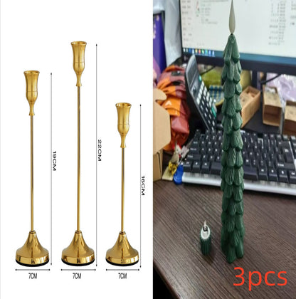 Christmas Decoration Atmosphere Christmas Pine Cone Candle